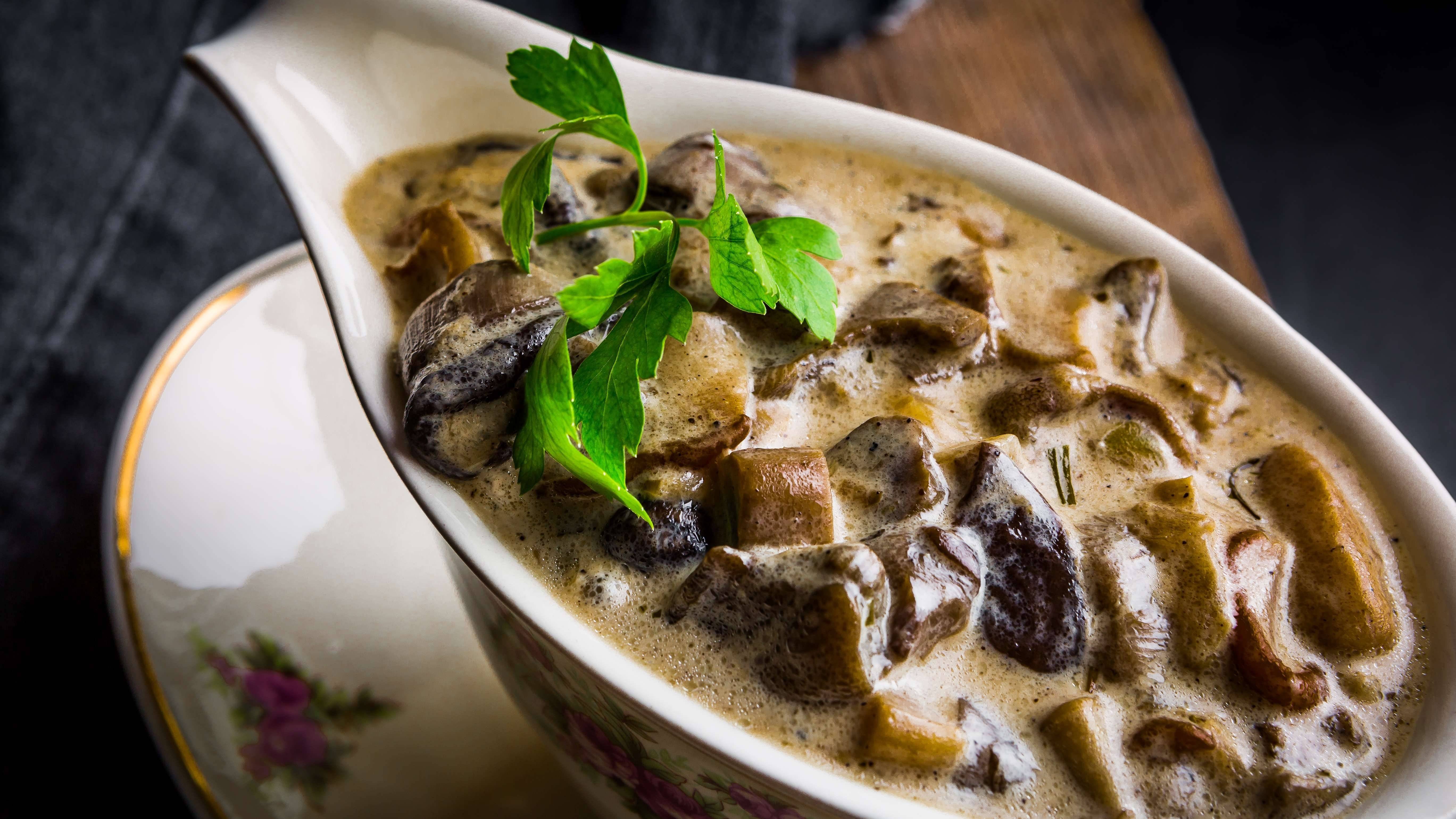 Грибной соус из замороженных грибов: самый вкусный рецепт, как приготовить соус из лесных грибов, со сметаной