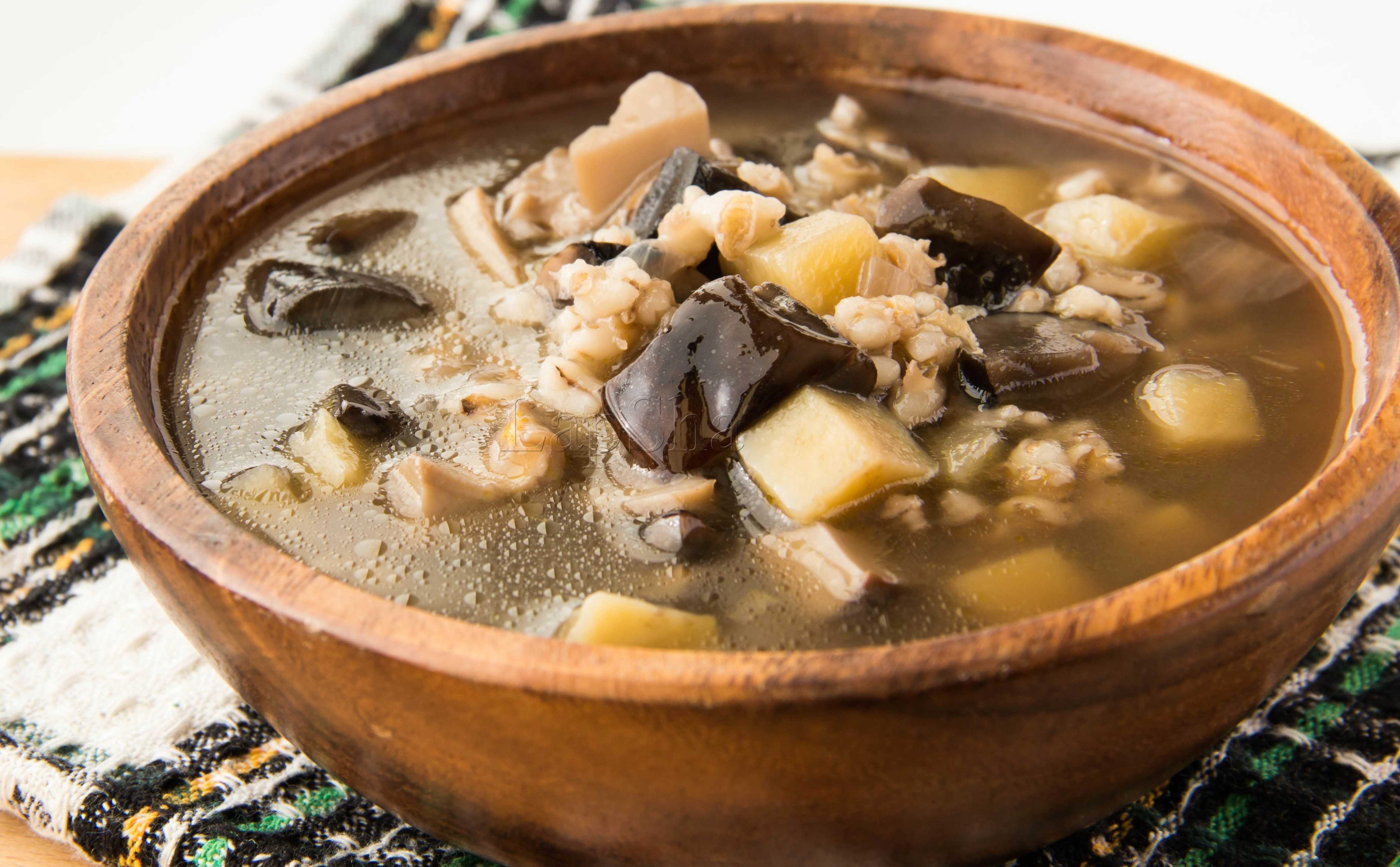 Суп из белых грибов с вермишелью: свежих, сушеных и замороженных