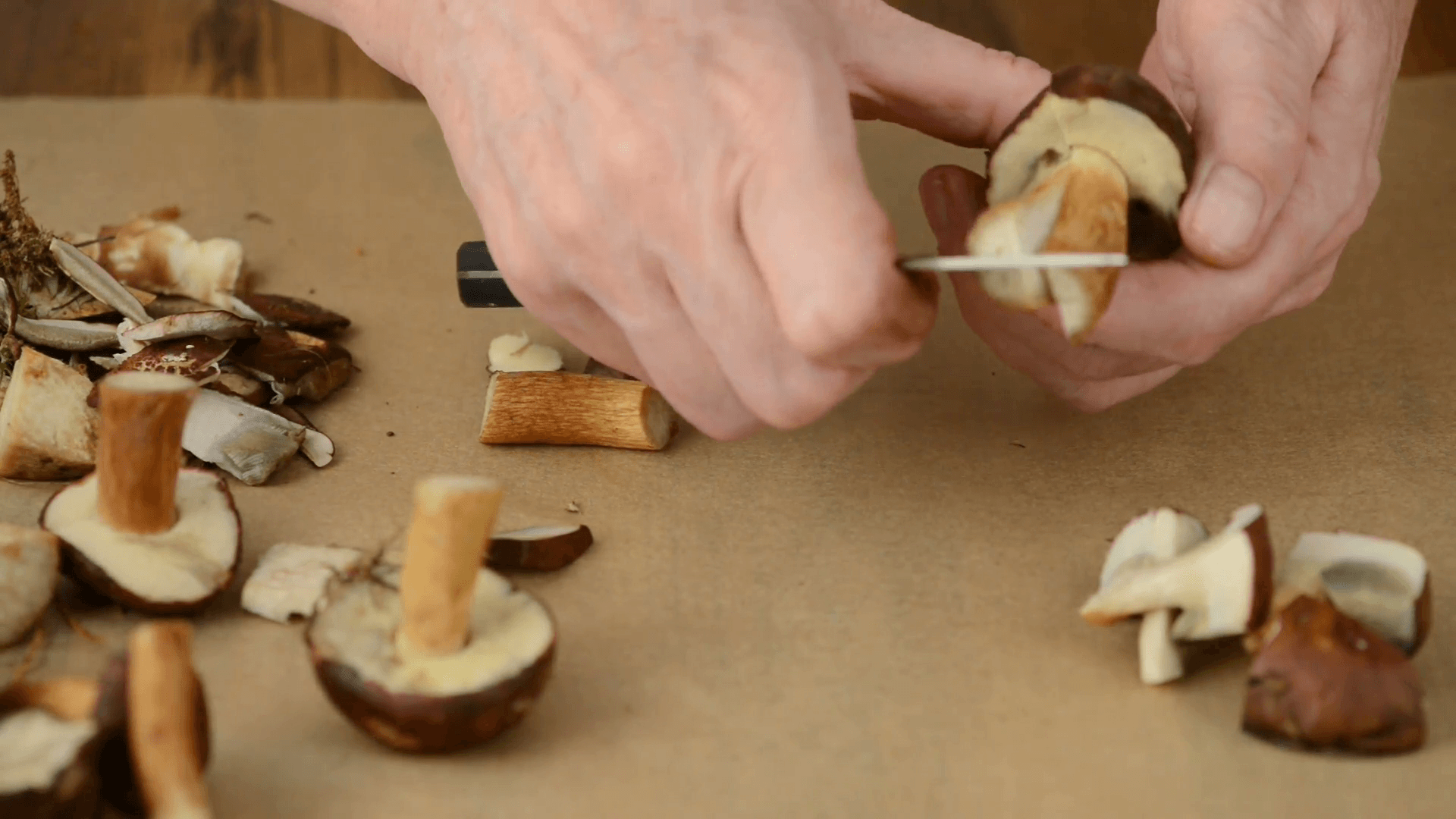 А вы знаете, как правильно чистить польский гриб?