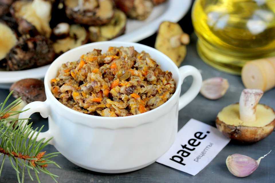 Грибная икра: рецепты из свежих, отварных и соленых грибов на зиму