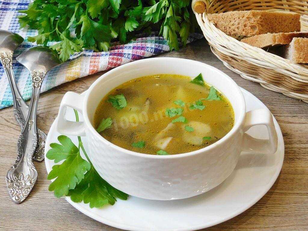 Суп из замороженных белых грибов - 3 рецепта