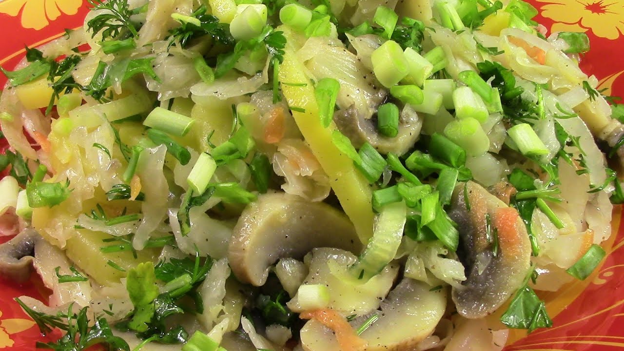 Салат с курицей грибами и картошкой рецепт с фото пошагово и видео - 1000.menu