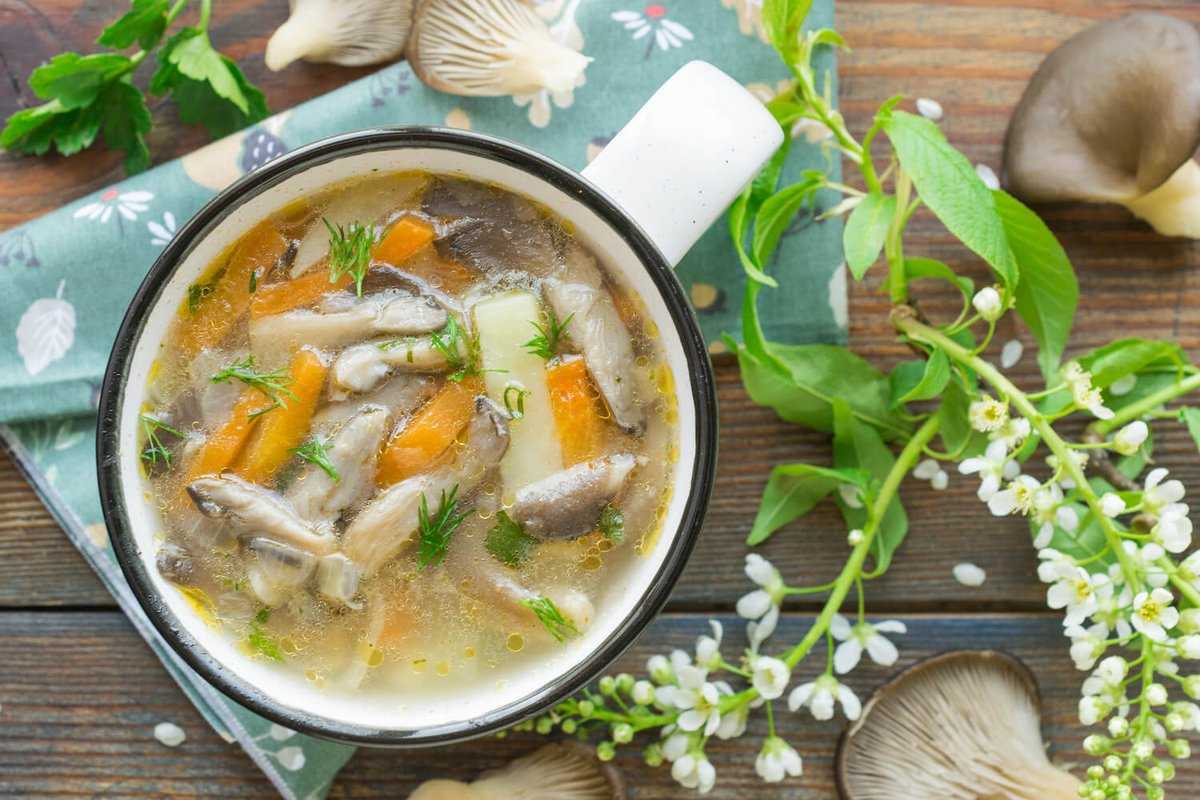 Суп из замороженных грибов — 6 домашних вкусных рецептов приготовления