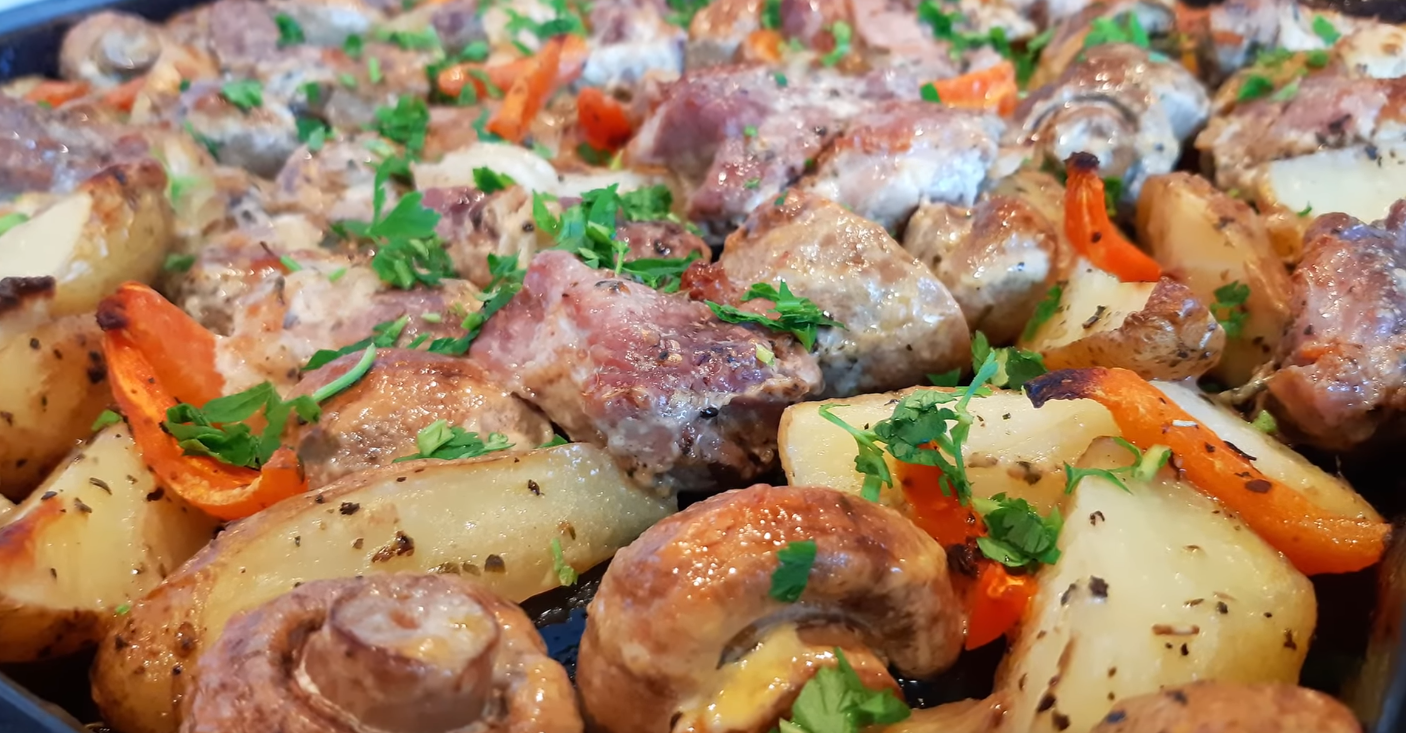 Картошка с грибами на сковороде: 105 домашних рецептов
