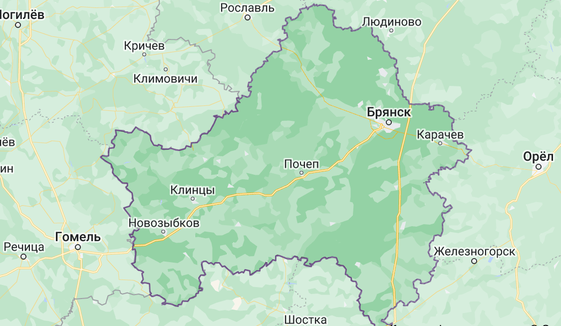 Грибы брянской области в 2020: карта грибных мест